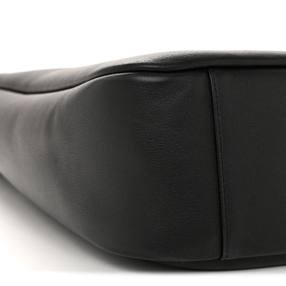 Smooth Calfskin Large Le 5 A 7 Soft Hobo Black