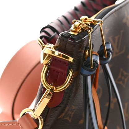 Monogram Beaubourg Hobo Mini Bordeaux Red Peach Safran Blue Jean Blue