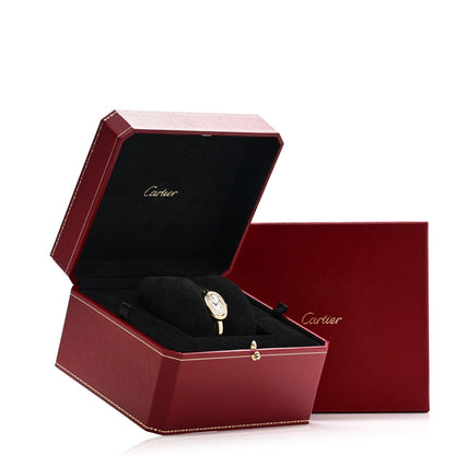 18K Yellow Gold 19mm Baignoire Quartz Watch