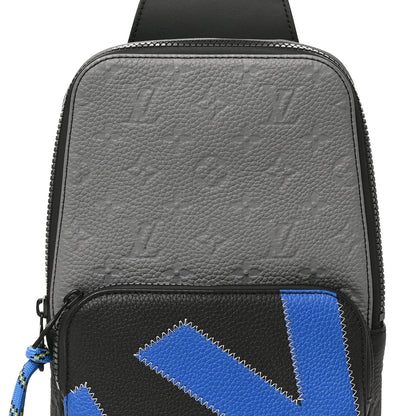 Empreinte Avenue Sling Bag Grey Blue