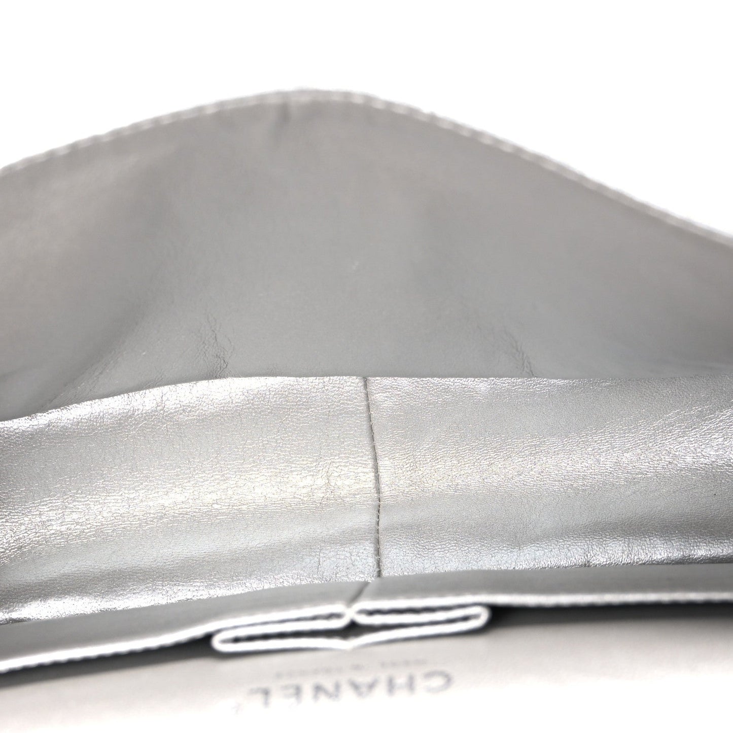 Metallic Lambskin Quilted 2.55 Reissue 226 Flap Silver