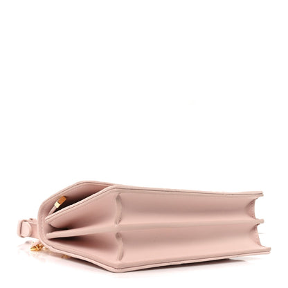 Lambskin Macrocannage Mini Miss Caro Bag Rose Quartz