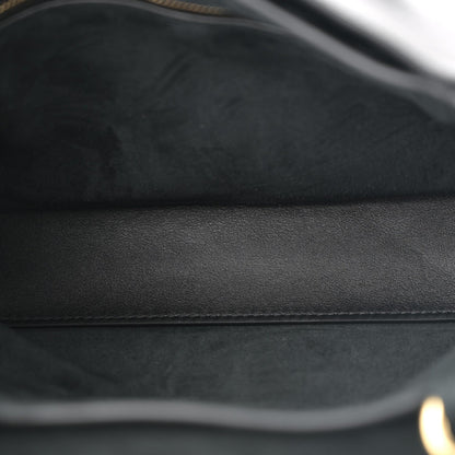 Silky Calfskin Small Ciao Ciao Black