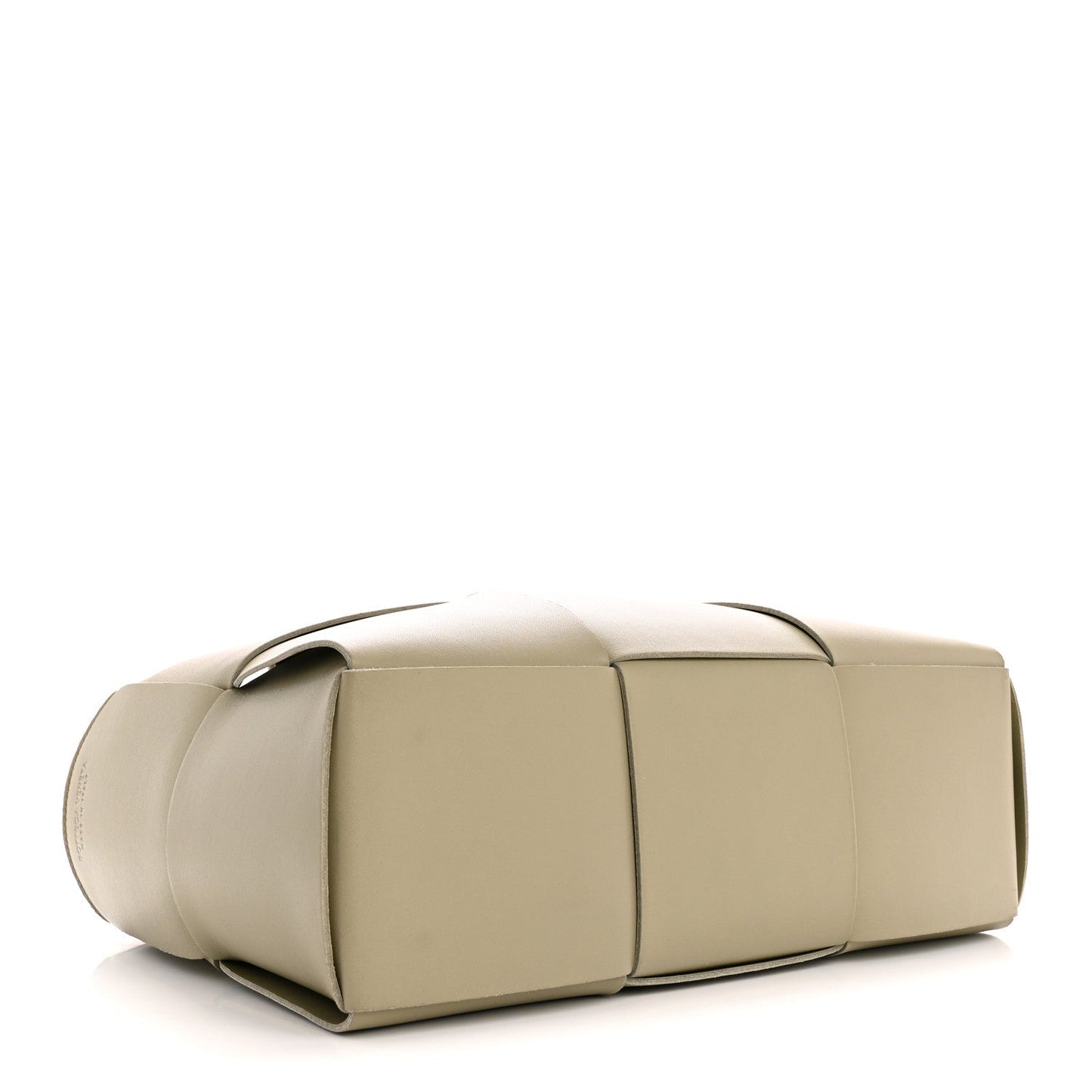 Nappa Maxi Intrecciato Medium Arco Tote Travertine