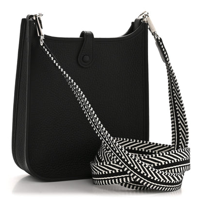 Taurillon Clemence Amazone Sangle Cavale Evelyne TPM Black White
