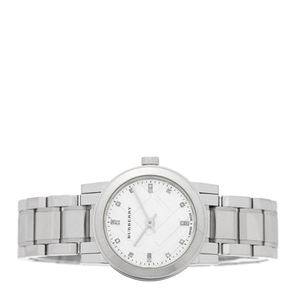 Stainless Steel Diamond 27mm Heritage Quartz Watch BU9213