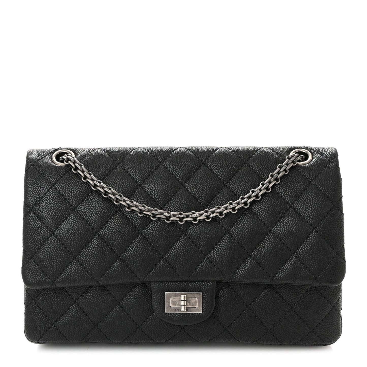 Caviar Quilted 2.55 Reissue 226 Flap Black