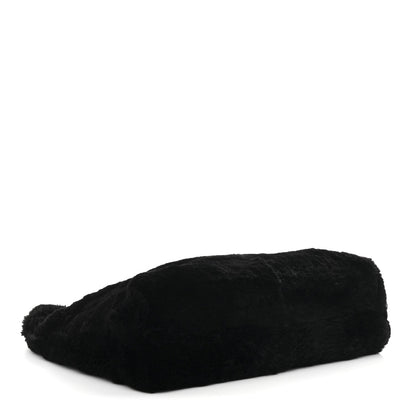 Orylag Rabbit Fur CC Tote Black