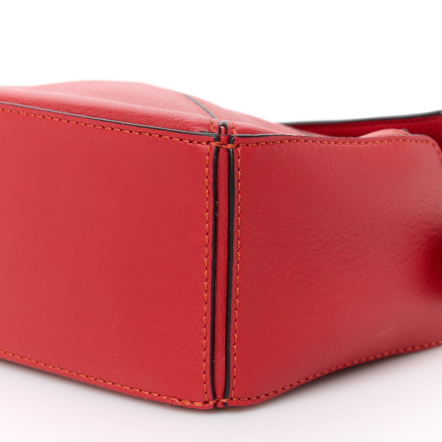 Calfskin Mini Puzzle Bag Pomodoro