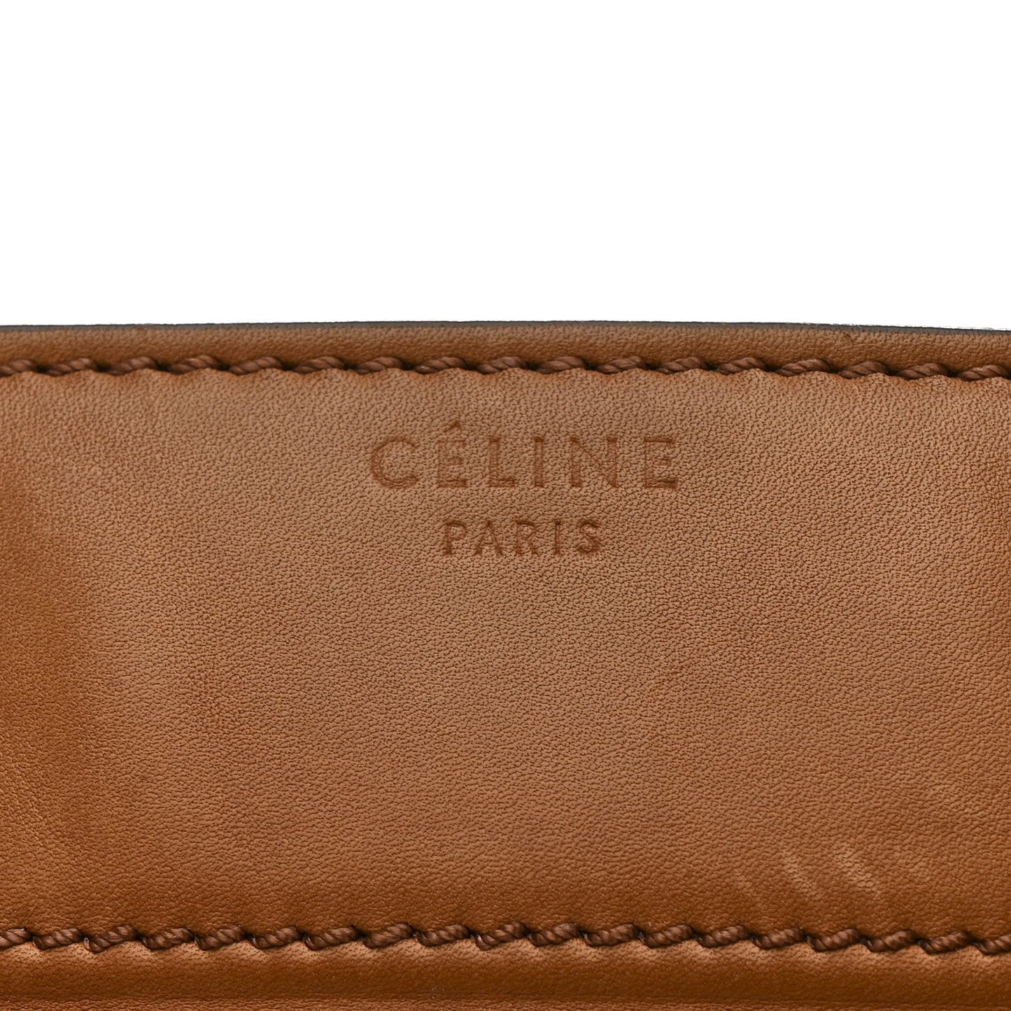 Natural Calfskin Medium Phantom Luggage Tan