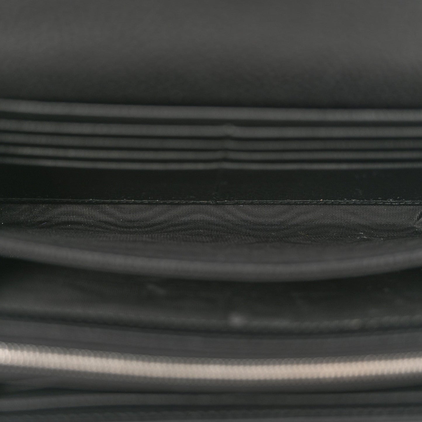 Calfskin Mini Dionysus Chain Wallet Black