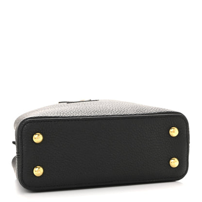 Taurillon Mini Capucines Black