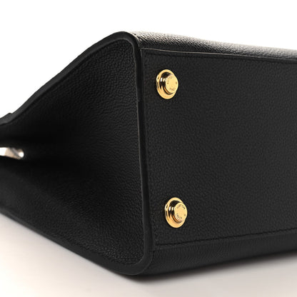Taurillon Snakeskin City Steamer PM Black