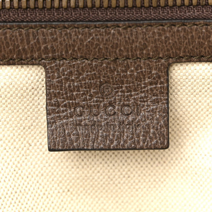 GG Supreme Monogram Calfskin Web Small Ophidia Day Backpack Beige Ebony New Acero