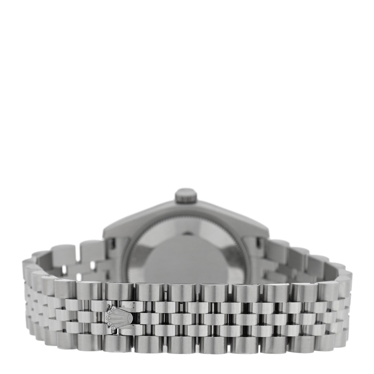 Stainless Steel 18K White Gold 31mm Oyster Perpetual Datejust Watch Black 178274