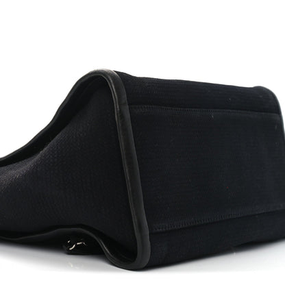 Canvas Medium Deauville Tote Black