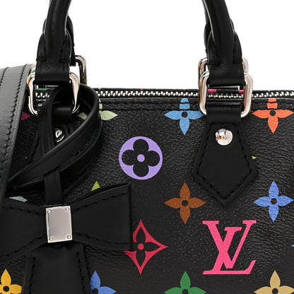 LV X TM Monogram Multicolor Nano Speedy Black
