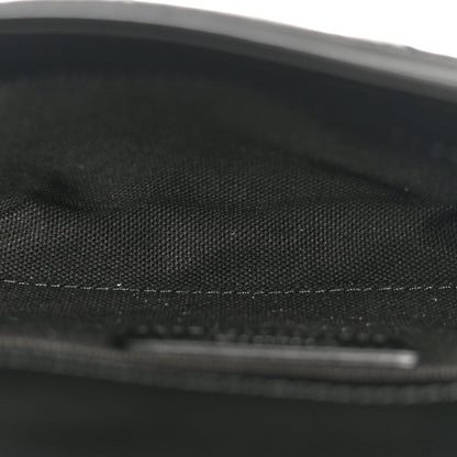 Calfskin Quilted CC Uniform Flap Belt Bag Black