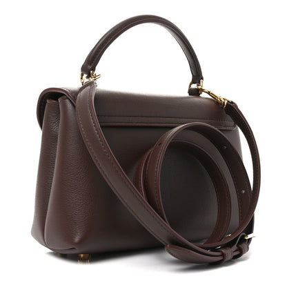 Supple Grained Calfskin Teen Nino Chestnut