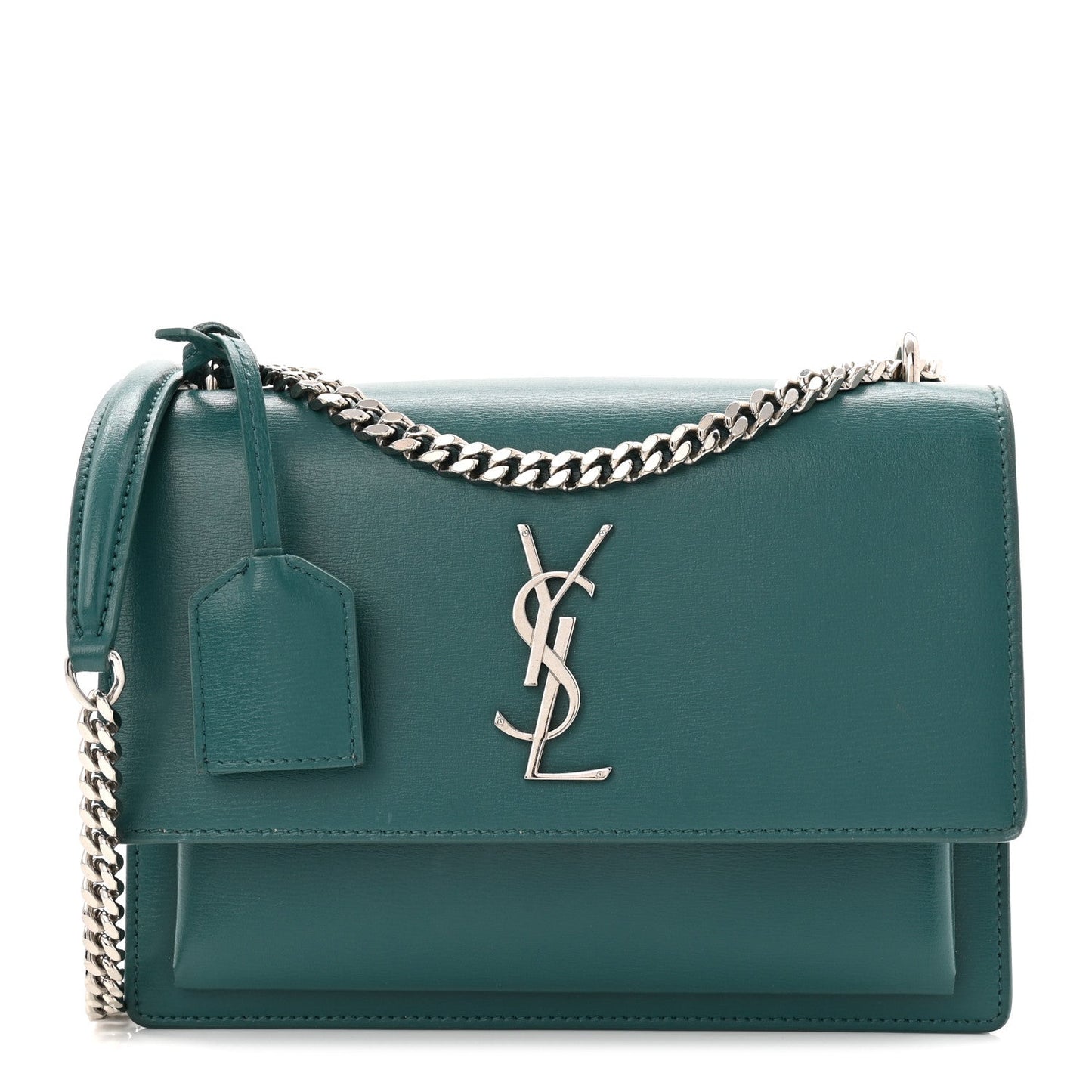 Calfskin Medium Monogram Sunset Malachite