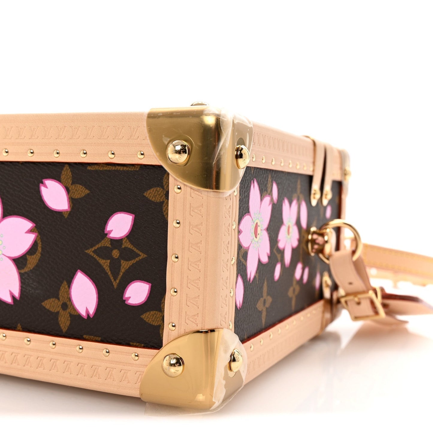 LV X TM Monogram Cherry Blossom Camera Box Sakura Brown