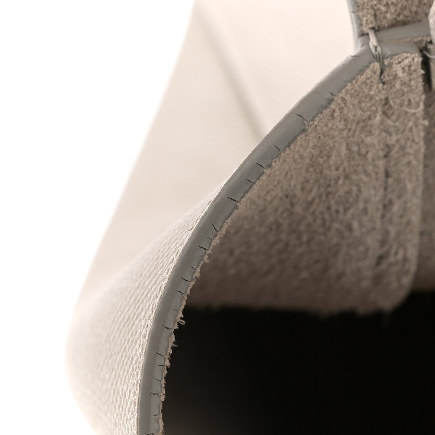 Grained Calfskin Micro Belt Bag Light Taupe