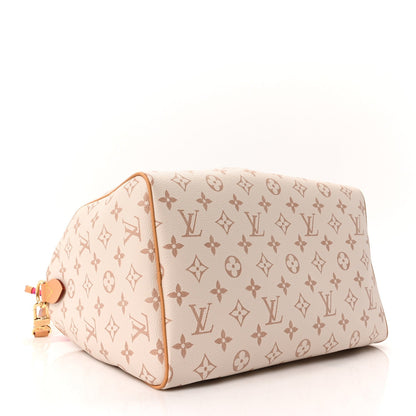 Monogram Dune Lucky Speedy Soft 30 Pink