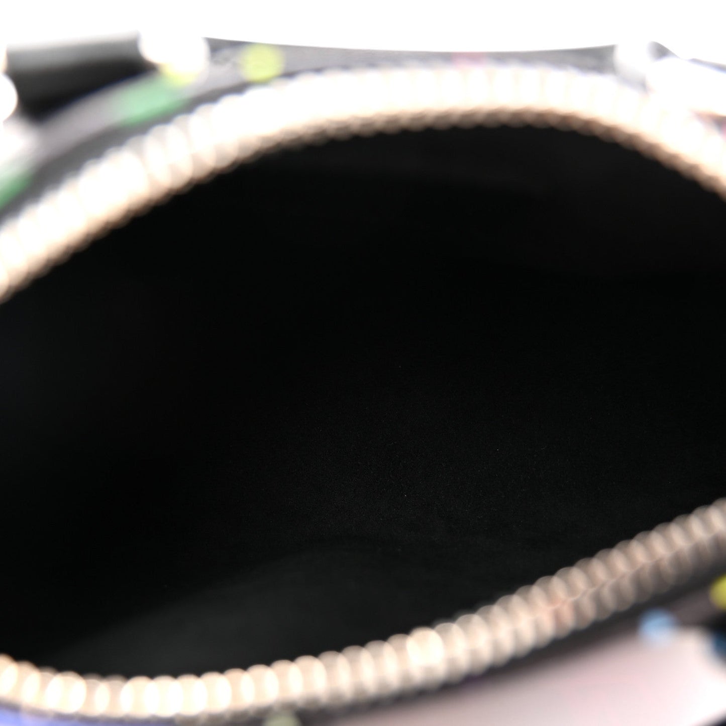 LV X TM Monogram Multicolor Nano Speedy Black