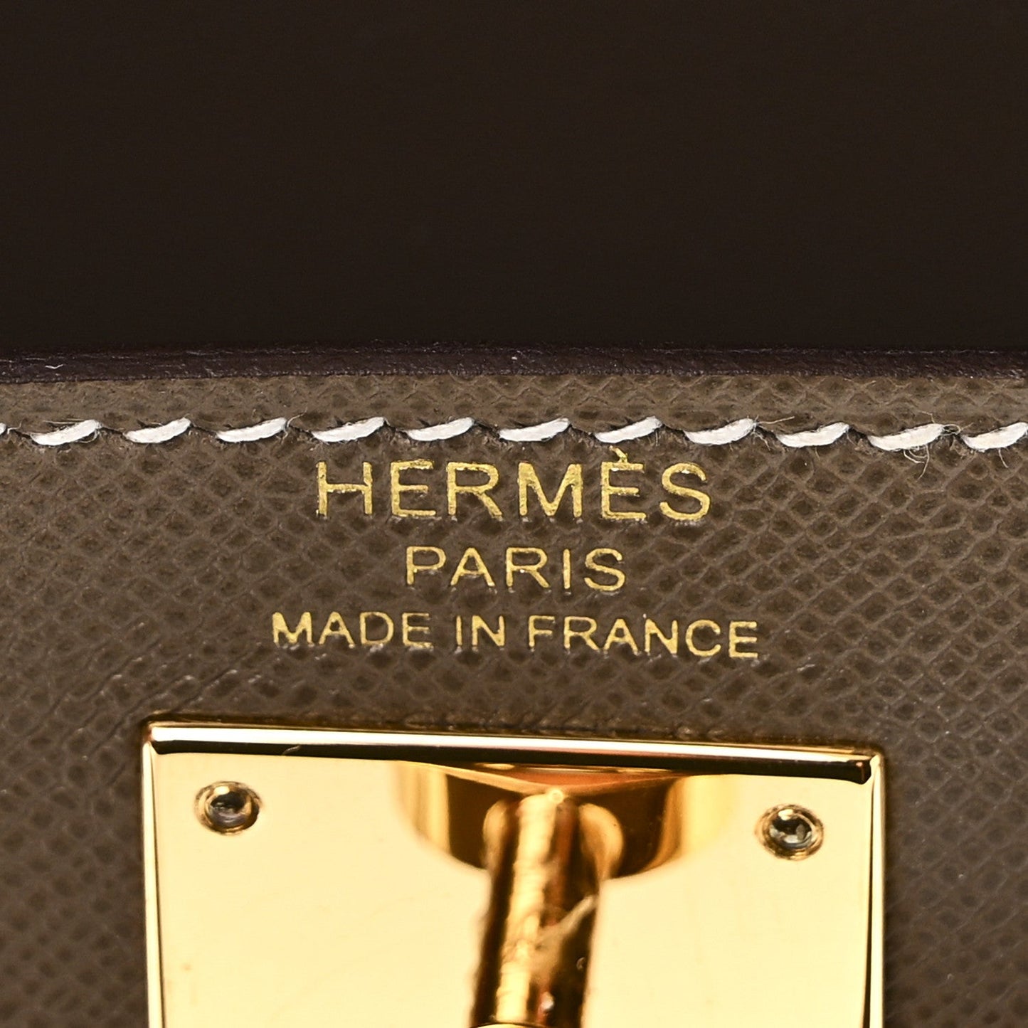 Madame Calfskin Kelly Elan Etoupe