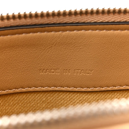Raffia Jacquard FF 1974 Mini Soft By The Way Boston Bag Beige
