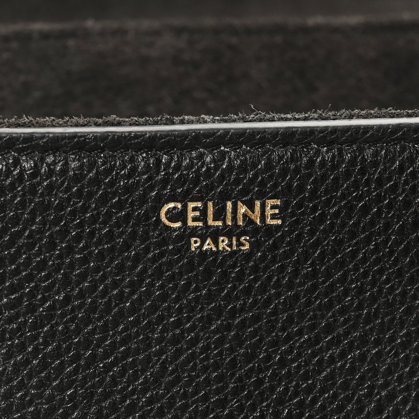Grained Calfskin Teen Soft 16 Shoulder Bag Black