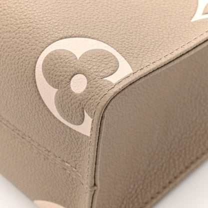Empreinte Monogram Giant Onthego PM Tourterelle Creme