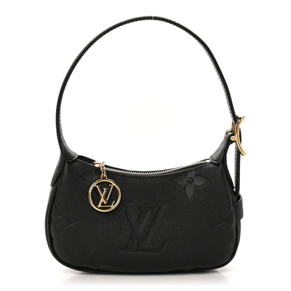 Empreinte Monogram Mini Moon Black