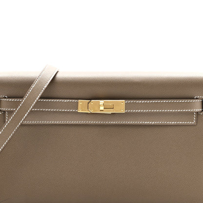 Madame Calfskin Kelly Elan Etoupe