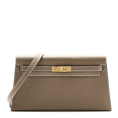 Madame Calfskin Kelly Elan Etoupe
