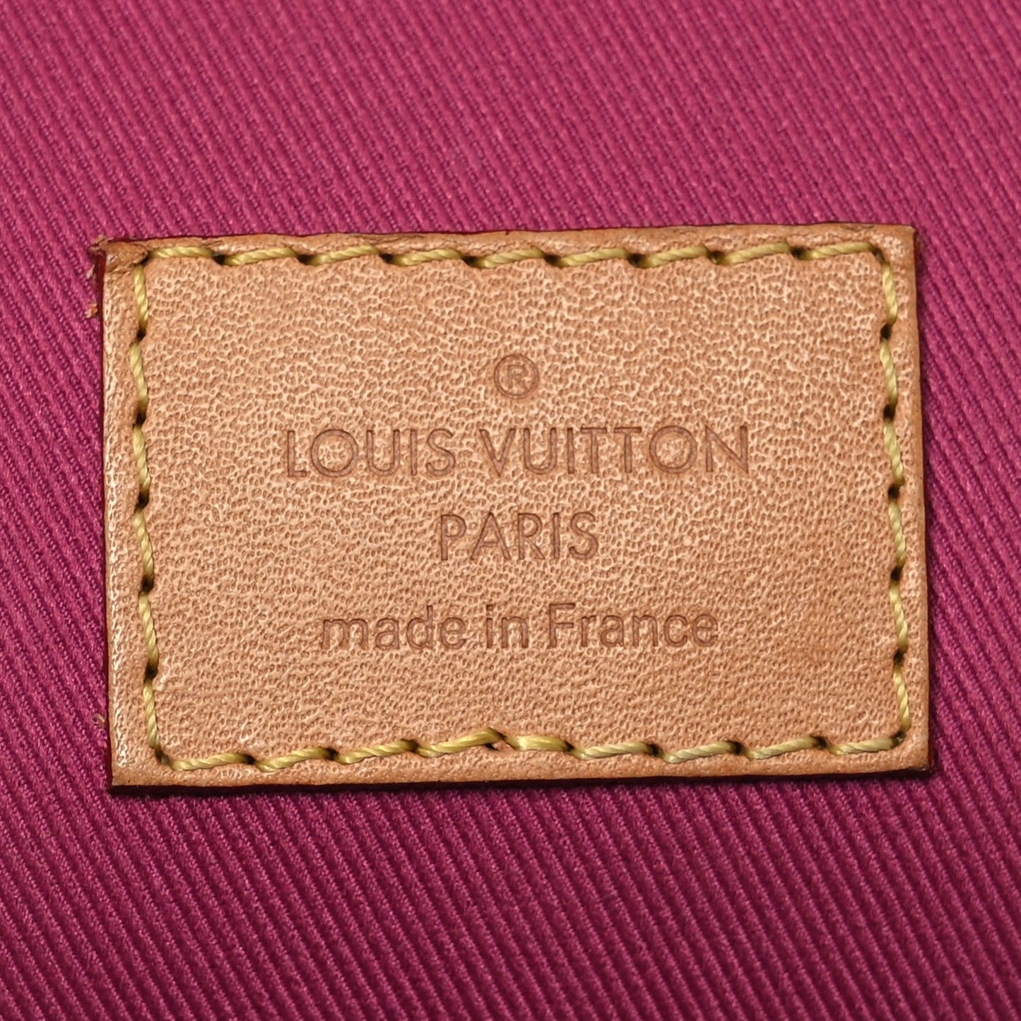 Monogram Cluny BB Bordeaux Fuchsia
