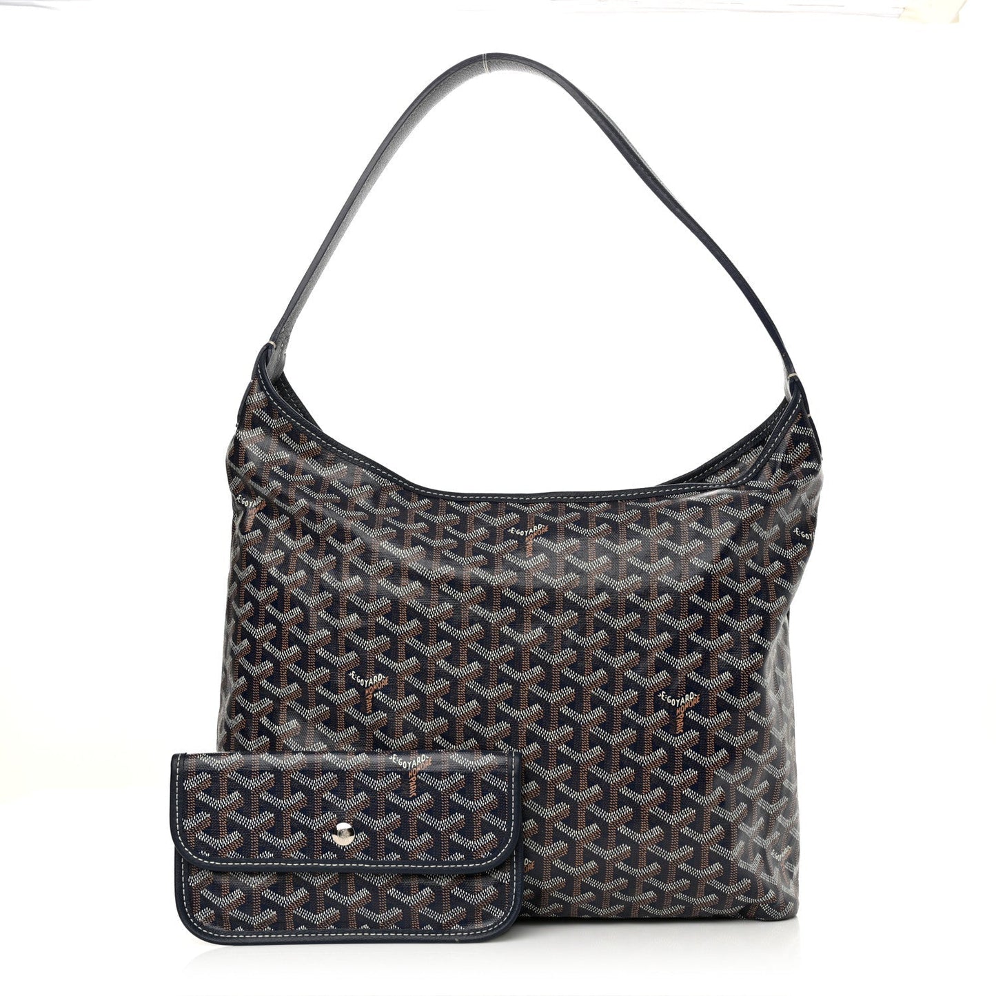 Goyardine Boheme Hobo Navy Blue