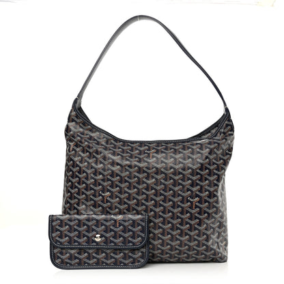 Goyardine Boheme Hobo Navy Blue