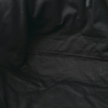 Lambskin Quilted Maxi Icare Shopping Tote Black