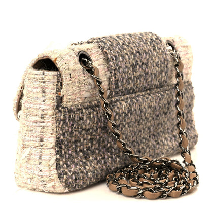 Tweed Small Fantasy Flap Grey