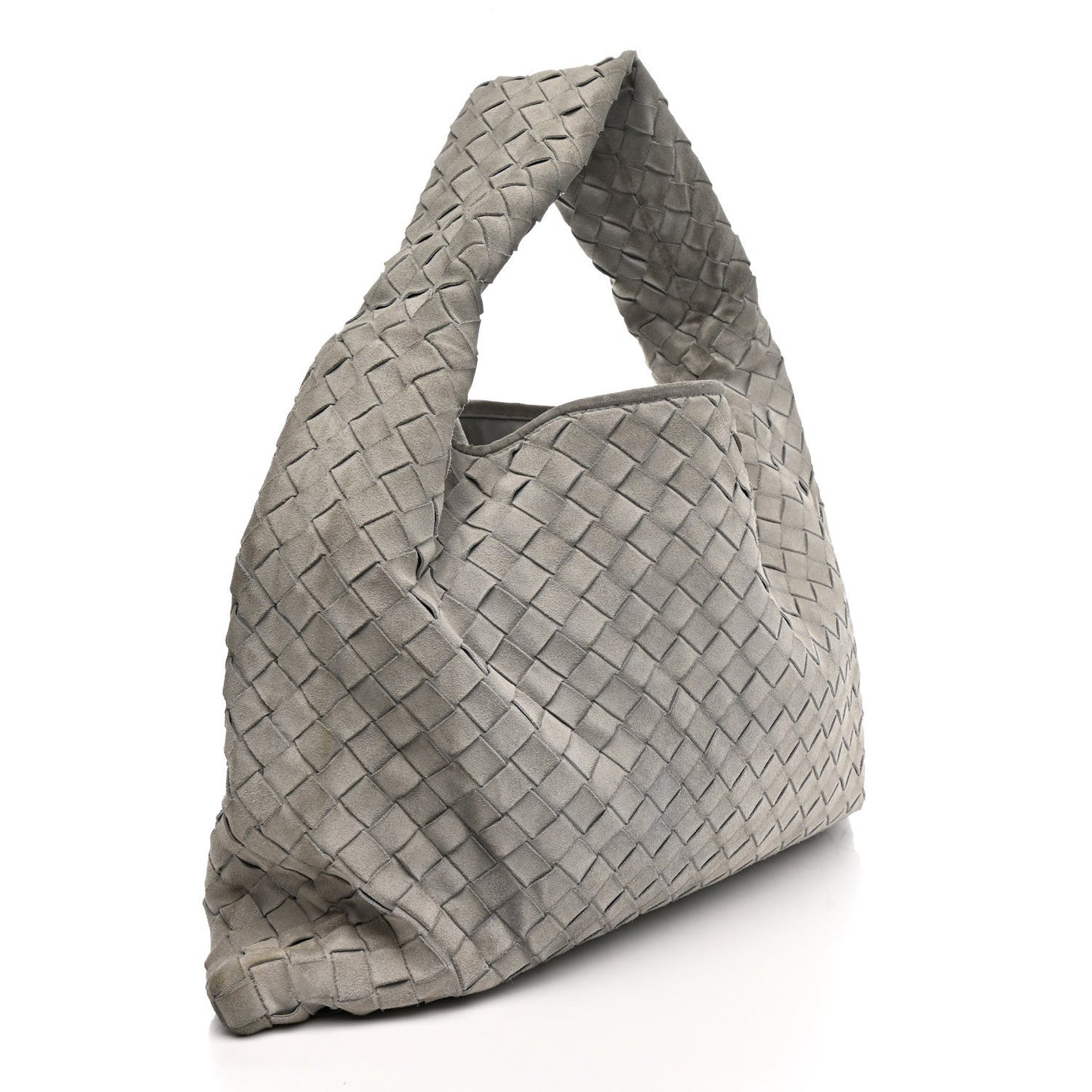 Suede Intrecciato Small Hop Sterling