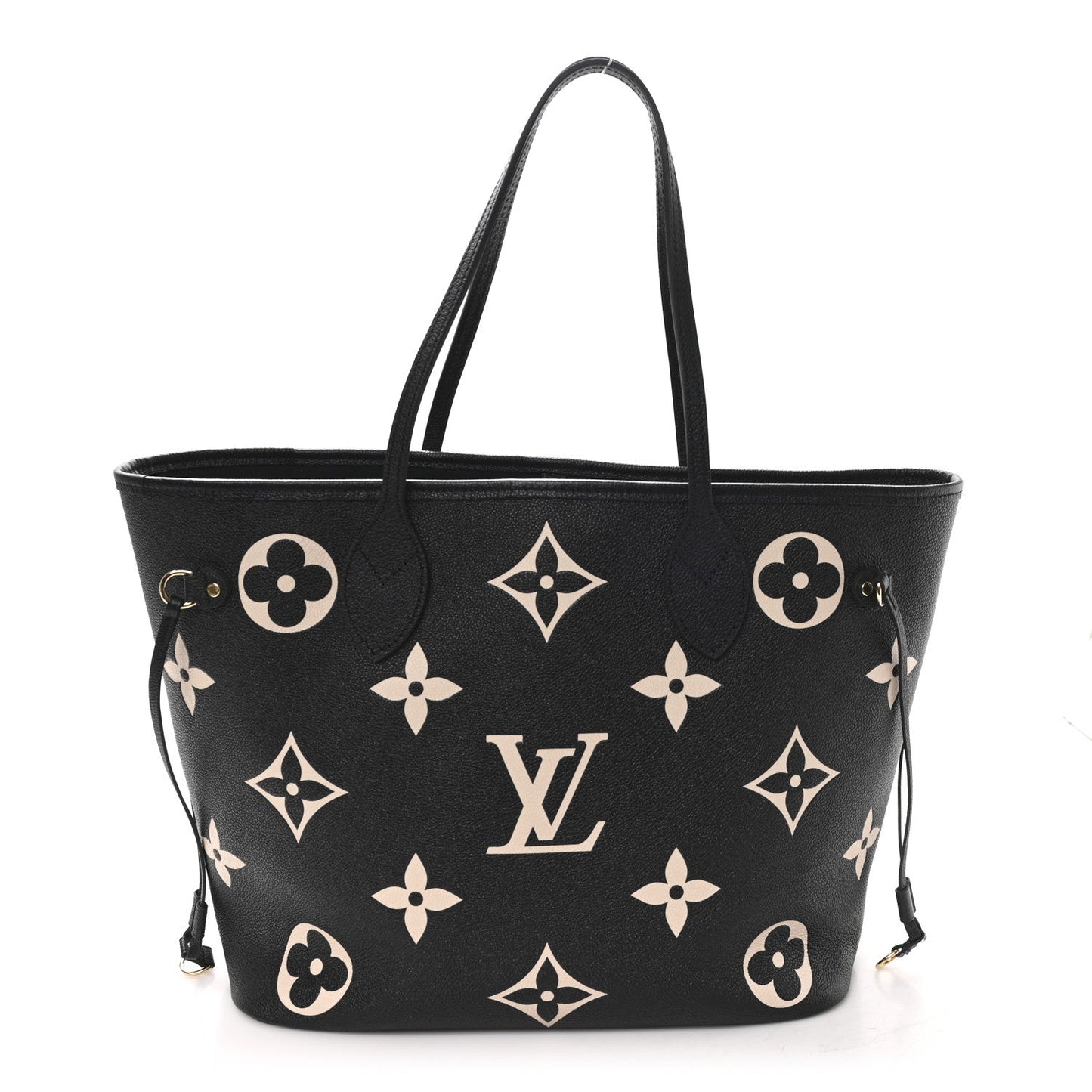 Empreinte Monogram Giant Neverfull MM Black Beige