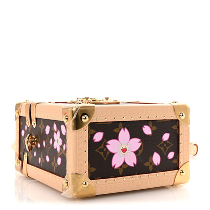LV X TM Monogram Cherry Blossom Camera Box Sakura Brown