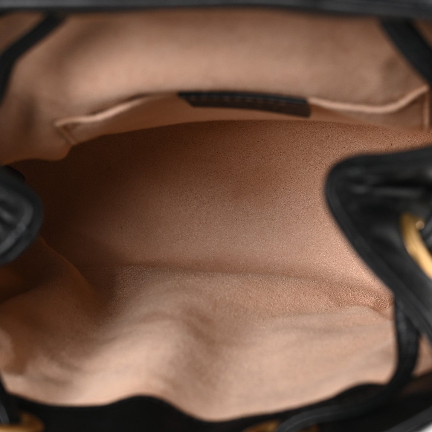 Calfskin Matelasse GG Marmont Flap Backpack Black