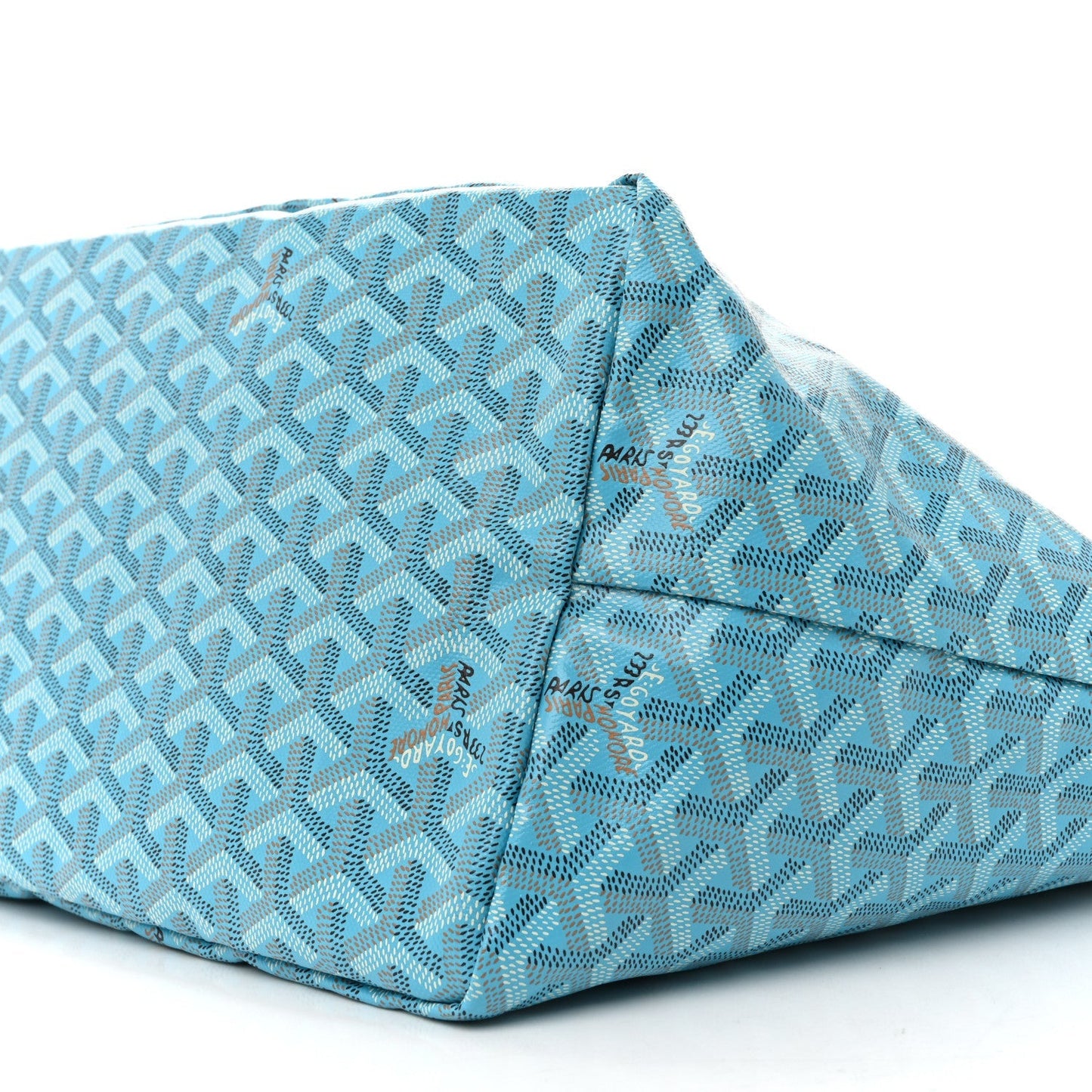 Goyardine Saint Louis GM Balise Beach Towel Set Turquoise