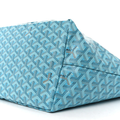 Goyardine Saint Louis GM Balise Beach Towel Set Turquoise