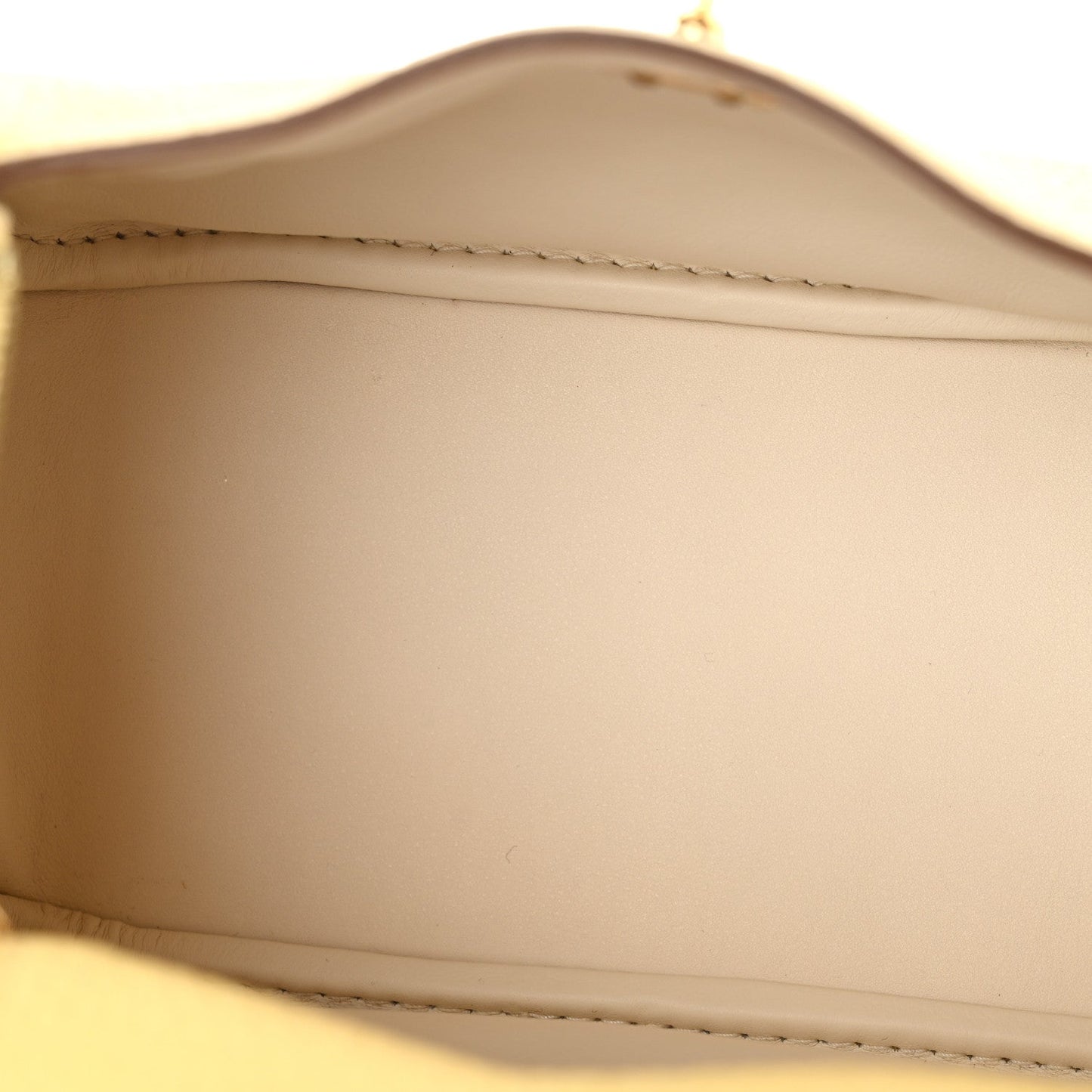 Taurillon Clemence Verso Mini Lindy 20 Jaune Poussin Craie
