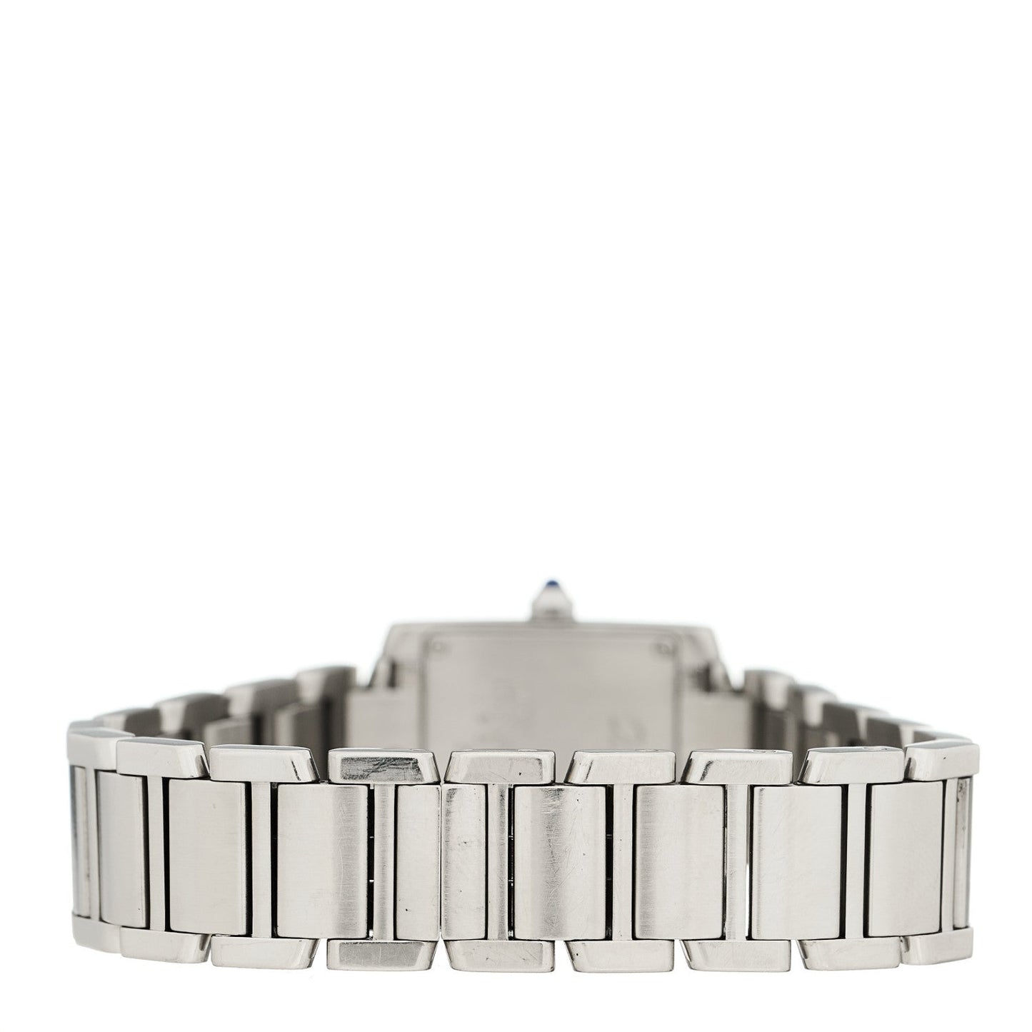 Stainless Steel 20mm Tank Francaise Quartz Watch