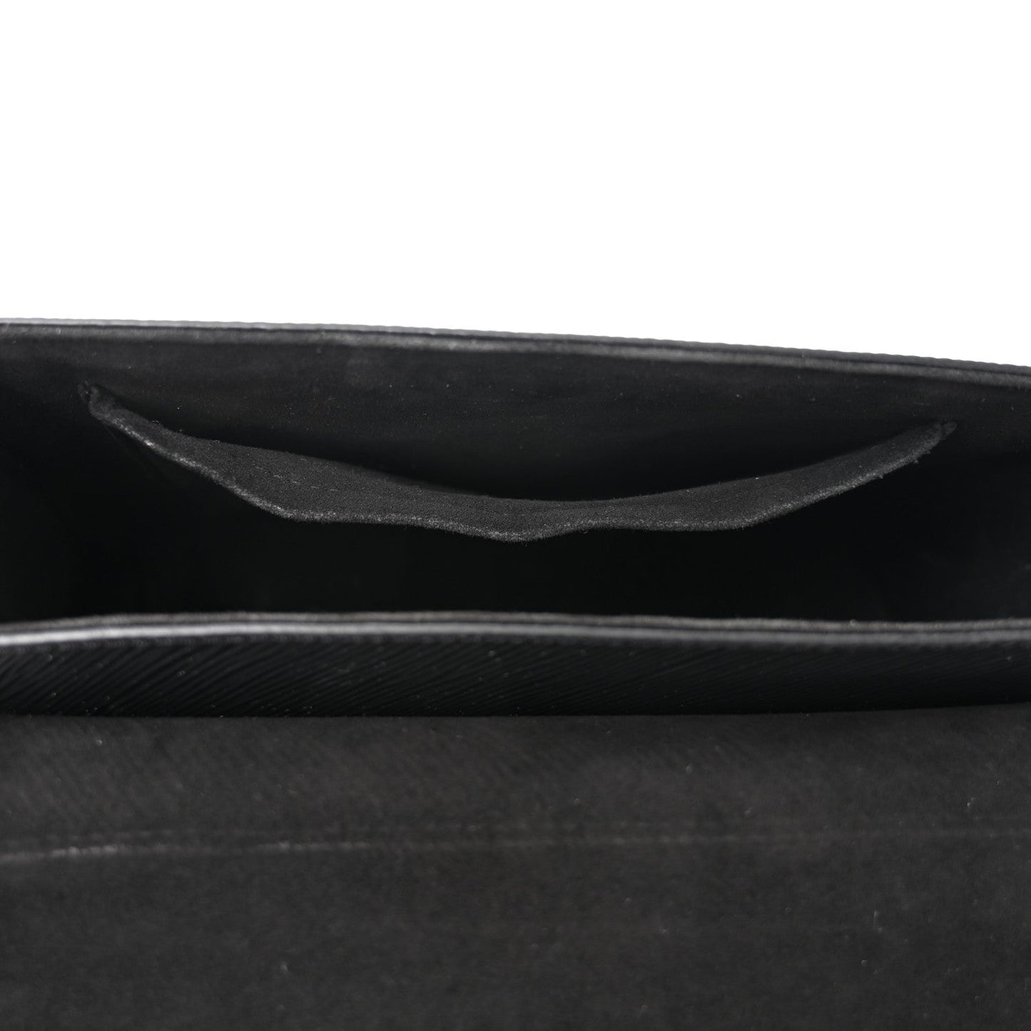 Epi Twist Top Handle Shoulder Bag MM Black