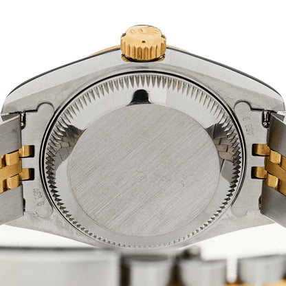 Stainless Steel 18K Yellow Gold Diamond 26mm Oyster Perpetual Datejust Watch Champagne Jubilee 69173